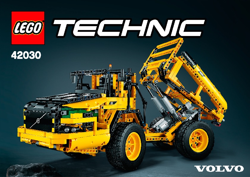 lego volvo l350f wheel loader