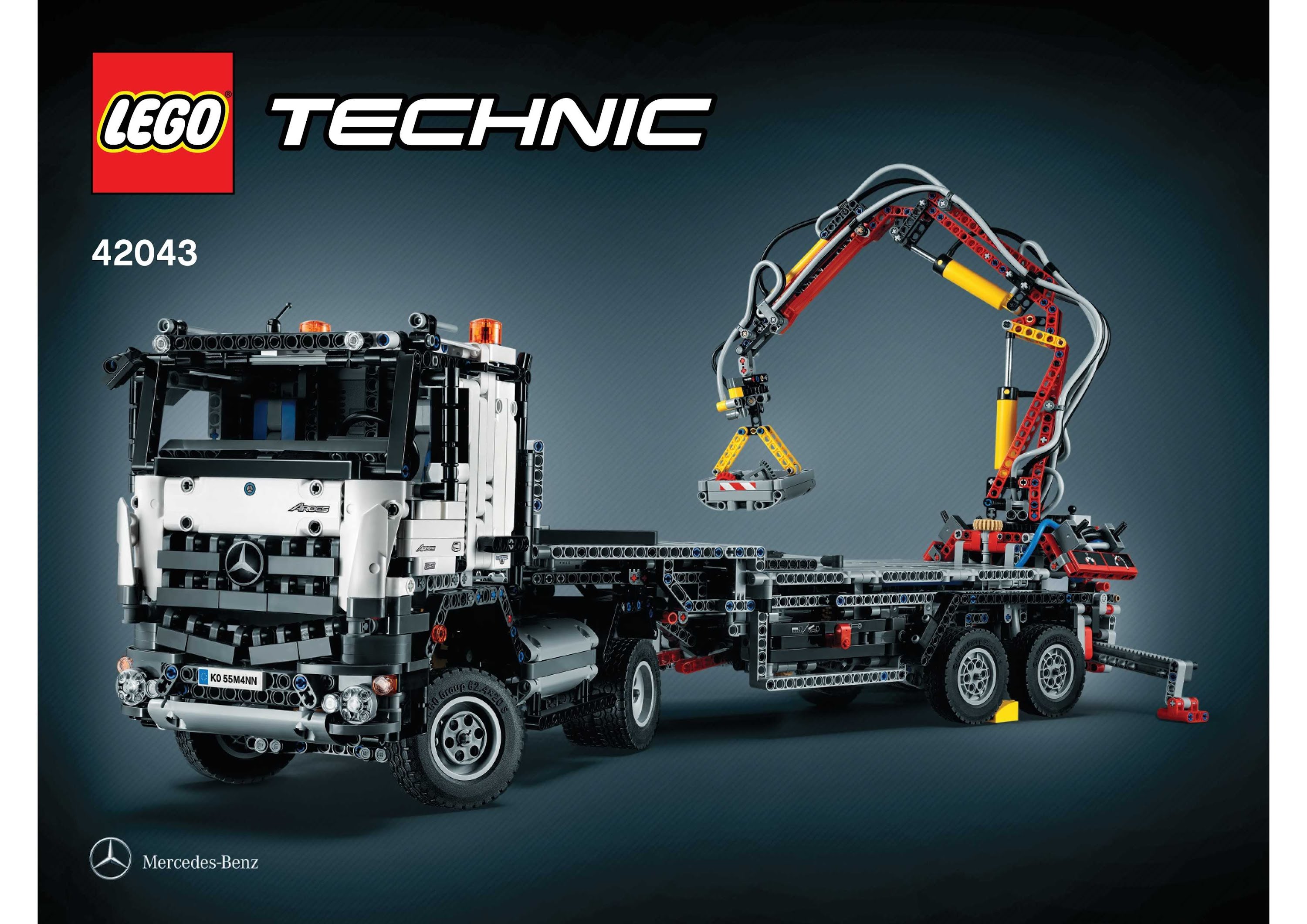 Zoologisk have Quagmire tæt LEGO Technic Mercedes-Benz Arocs 3245 42043 (Retired product) -  bigbrickworldhk